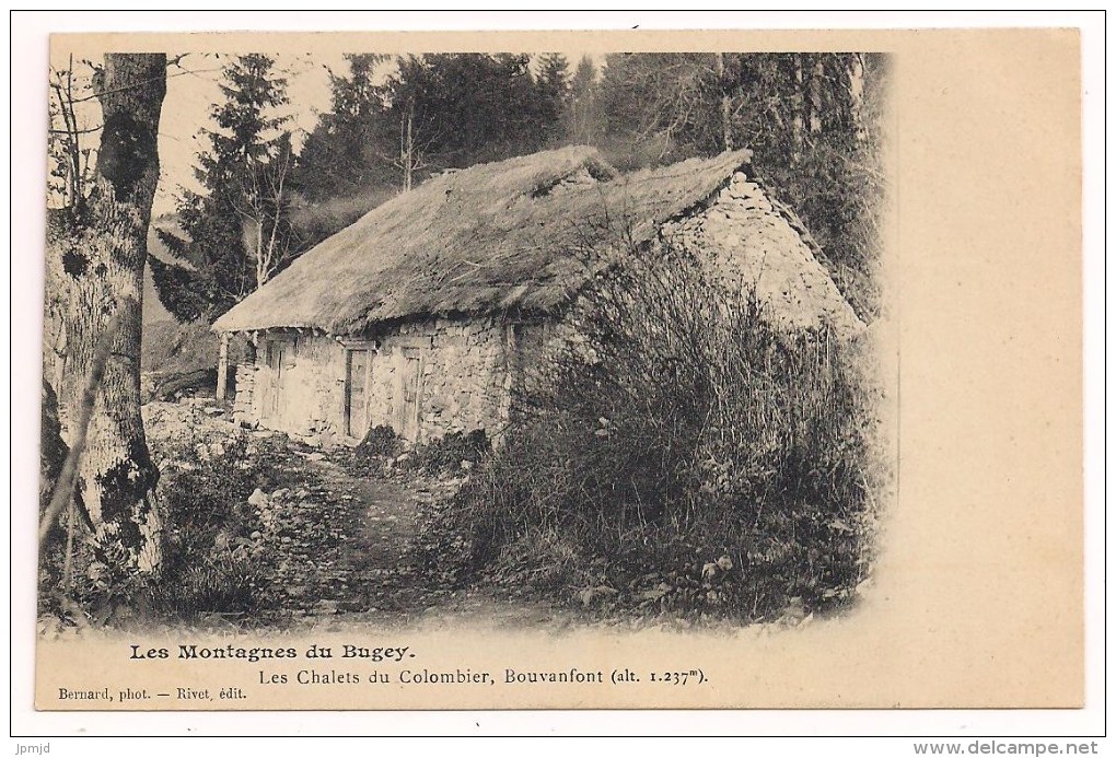 01 - Les Montagnes Du Bugey - Les Chalets Du Colombier - Bouvanfont (alt. 1.237 M.) - éd. Bernard - Rivet - Non Classés