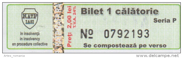 Transportation Ticket Tram Tramway Ticket 1 Travel - Europe