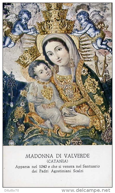 Santino - Madonna Di Valverde - Catania - Images Religieuses