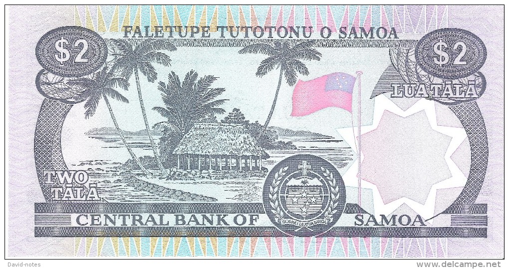 Samoa - Pick 20 - 2 Tala 1980 - Unc - Samoa