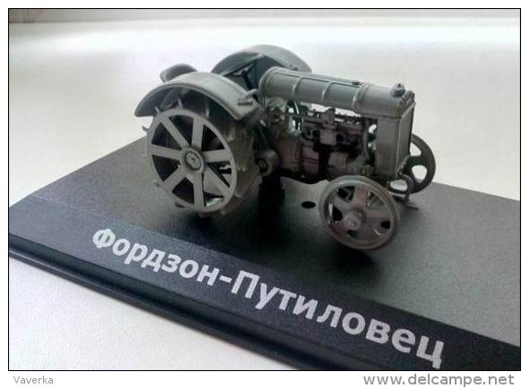 Tractor. Model. Fordson - Putilovetc.  Hachette 1:43 Die Cast. Trattore. Fordson-F - Other & Unclassified