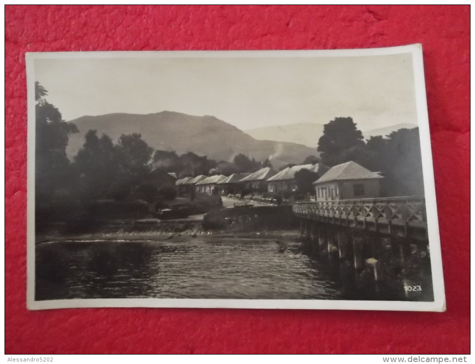 Scotland Luss Loch Lomond 1937 With Nice Stamp - Argyllshire