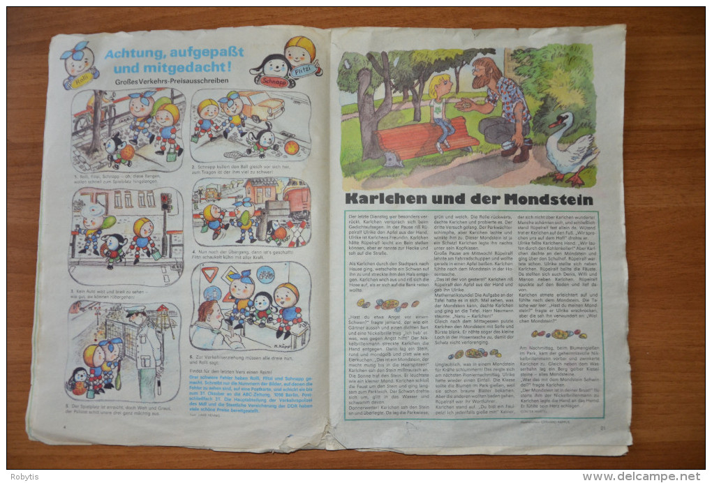 Germany Die ABC Zeitung  magazine for children 1983