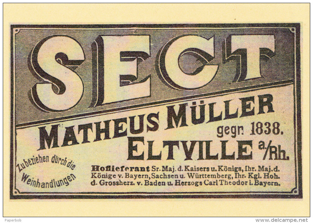 ELTVILLE-SECT MATHEUS MULLER - Eltville