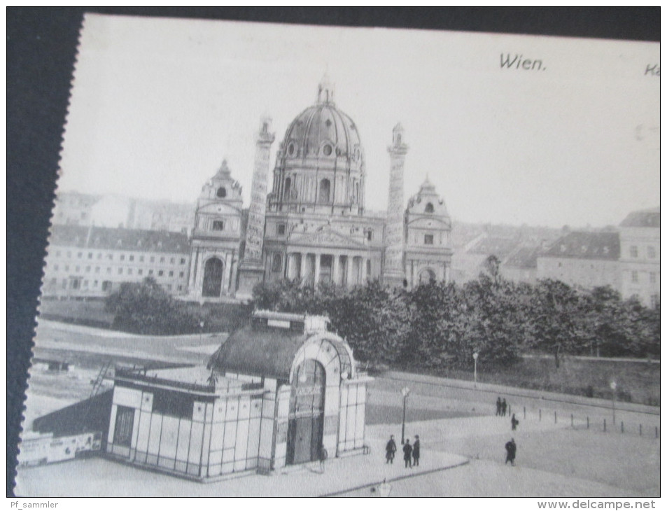 Österreich Ca. 1910 Wien Karlskirche. Verlag B.K.W.I. - Chiese