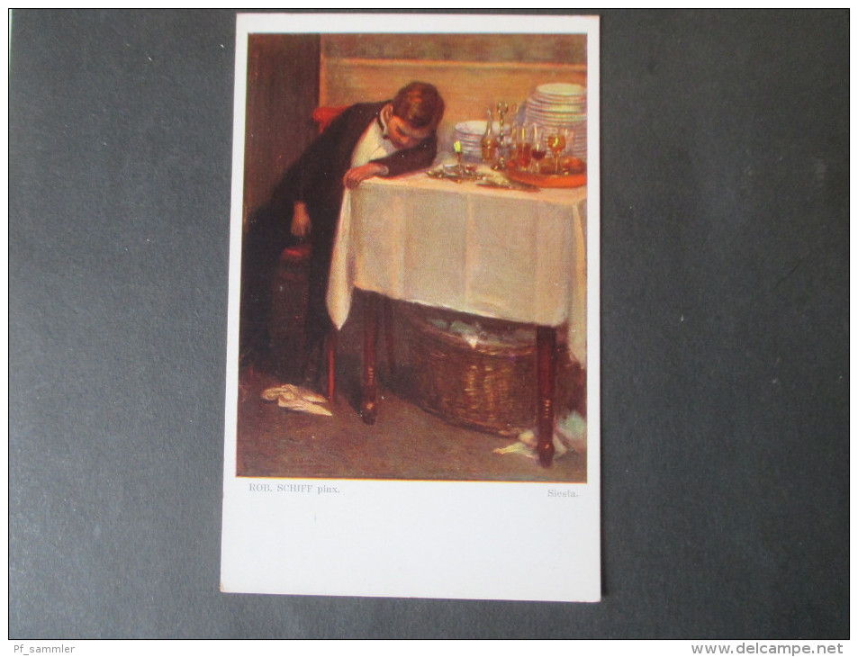 Künstlerkarten Wiener Kunst. Verschiedene Gemälde. 13 Stück. Ungelaufen. 1910er Jahre??! Galerie Wiener Künstler