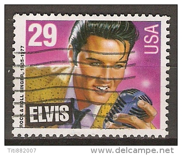 U.S.A.   -    ELVIS  PRESLEY    -    Oblitéré - Elvis Presley