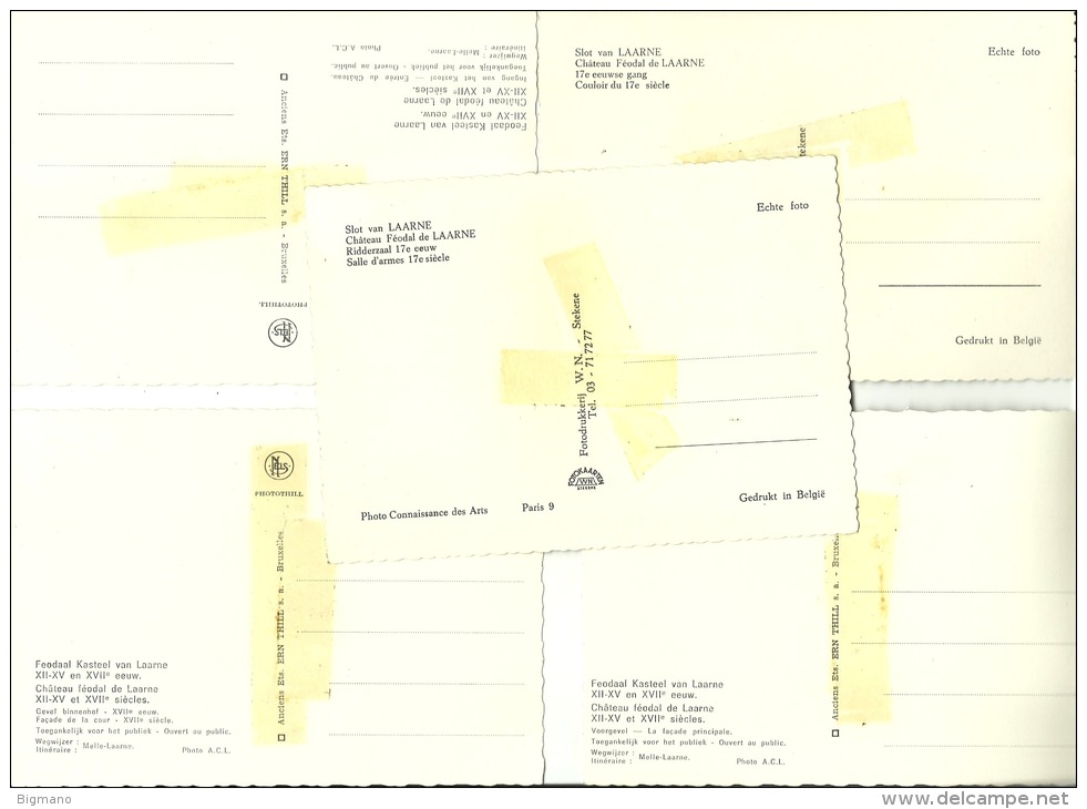 Laarne Kasteel ( 5 Kaarten ) - Laarne