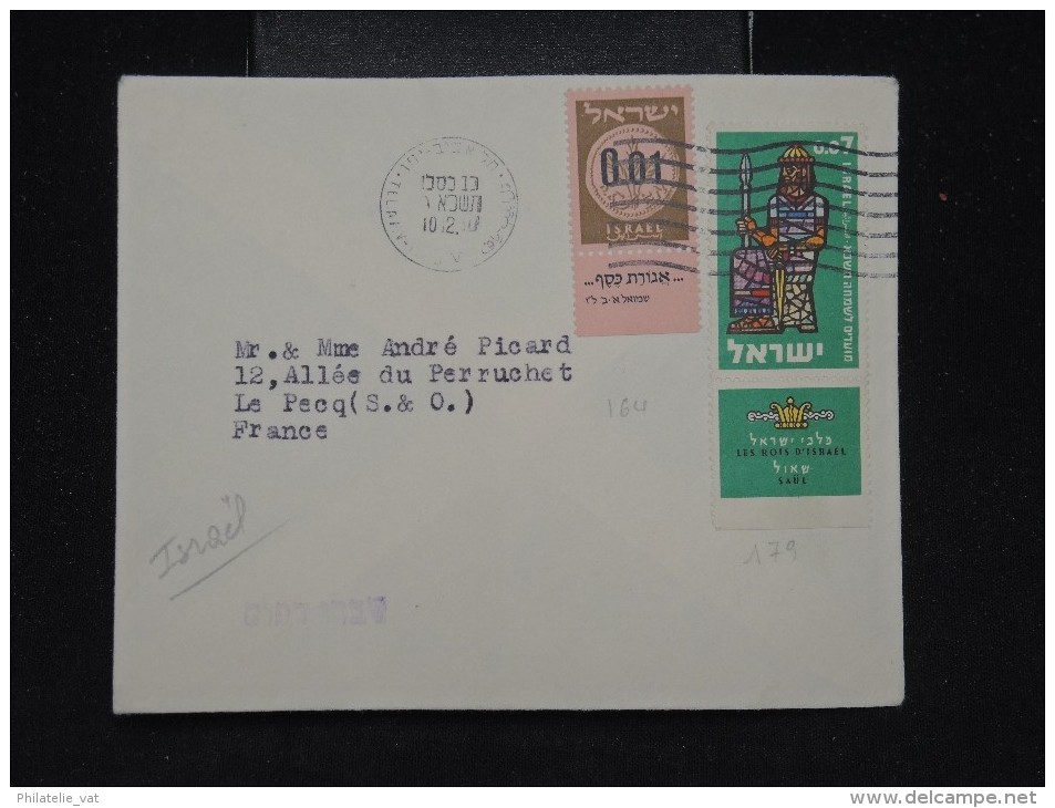ISRAEL -Enveloppede Tel Aviv Pour La France En 1960 - Aff. Plaisant - A Voir - Lot P11217 - Briefe U. Dokumente