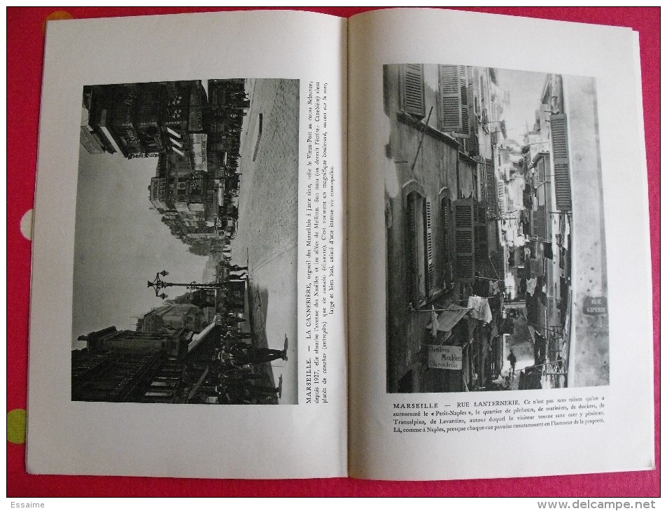 Ciels Et Sourires De France. Photos Marseille Lanternerie Cannebière Joliette. 1932. Laboratoires Fluxine à Villefranche - 1900 - 1949