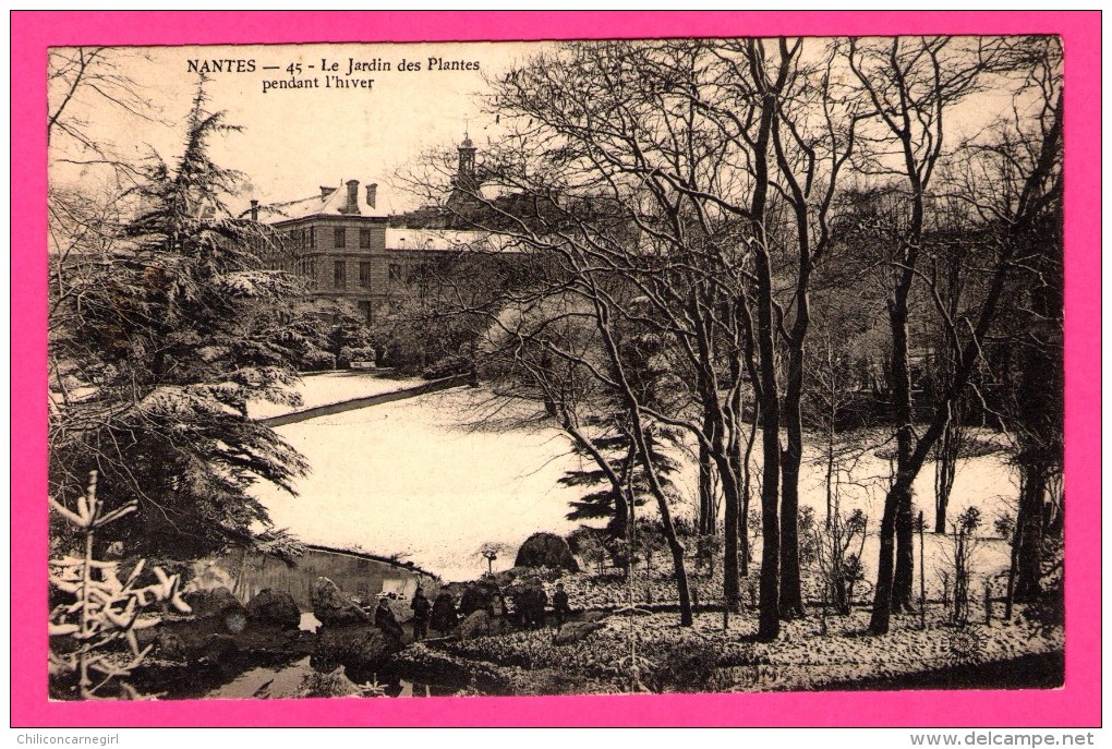 Nantes - Le Jardin Des Plantes Pendant L'Hiver - Animée - L' HÉLIO NANTES - Nantes