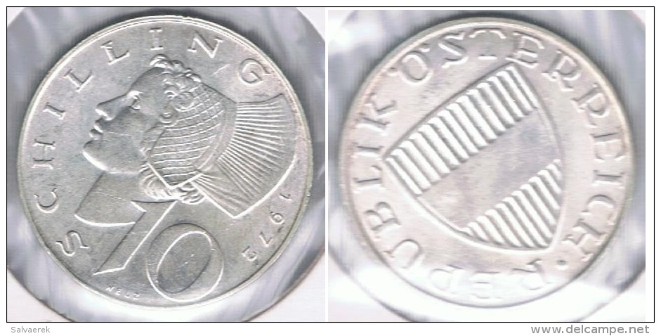 AUSTRIA  10 SCHILLING 1972 PLATA SILVER S2 - Austria