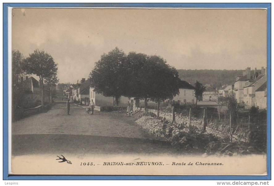 58 - BRINON Sur BEUVRON --  Route De Cherannes - Brinon Sur Beuvron