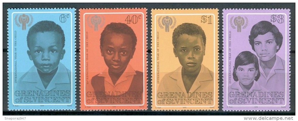 1979  Grenadines St.Vincent Infanzia Childhood Enfance Set MNH** Y69 - UNICEF