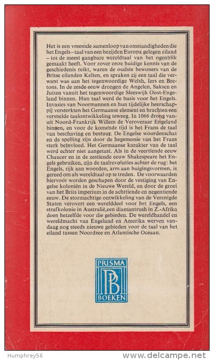 1958 - G.J. VISSER - Nederlands-Engels - Dictionnaires
