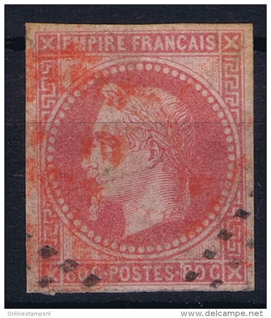 Colonies Générales:   Yv Nr 10 Obl. / Used  Signed/ Signé/signiert - Napoleone III