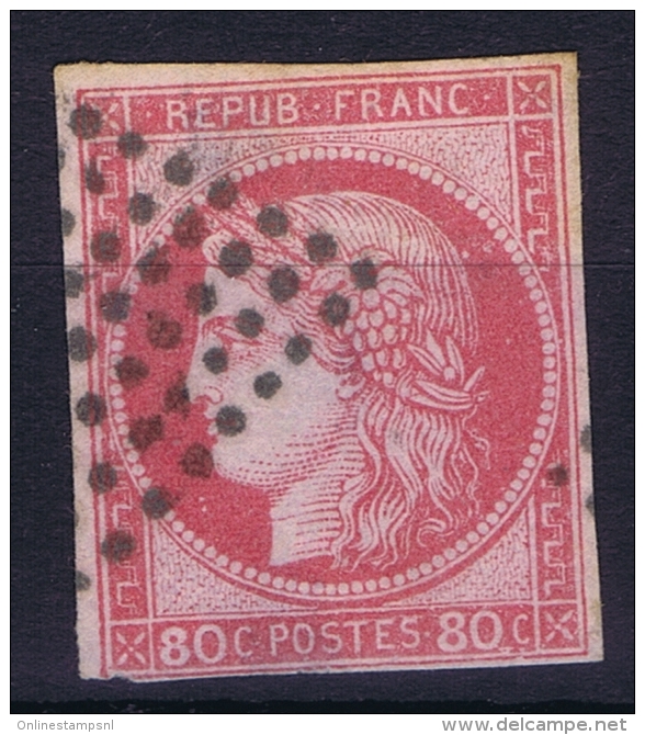 Colonies Générales:   Yv Nr 21 Obl. / Used  Has A Thin Spot - Ceres