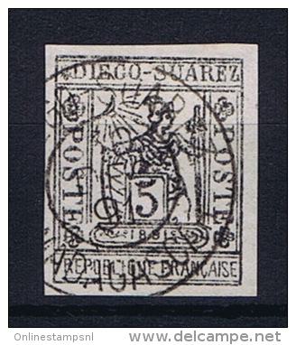 Diego-Suarez  Yv Nr 10  Used Obl - Gebruikt