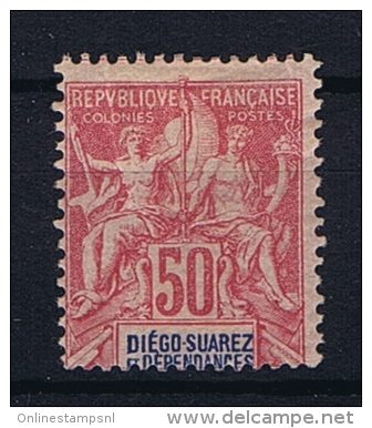 Diego-Suarez  Yv Nr 35  MH/*, Avec  Charnière , Mit Falz - Unused Stamps