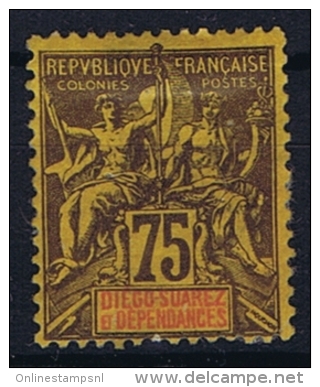 Diego-Suarez  Yv Nr 36  MH/*, Avec  Charnière , Mit Falz - Unused Stamps