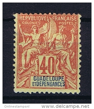 GuadeloupeYv Nr 36 Not Used (*) SG - Neufs