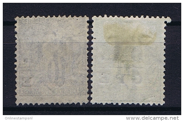 GuadeloupeYv Nr 10 + 11 Used Obl. - Oblitérés