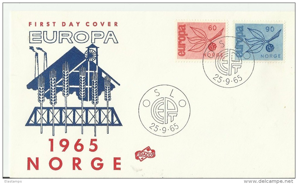 =NORGE 1965 Europa - Briefe U. Dokumente