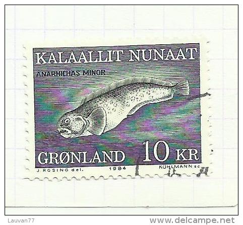 Groenland  N°142 Cote 5 Euros - Gebruikt