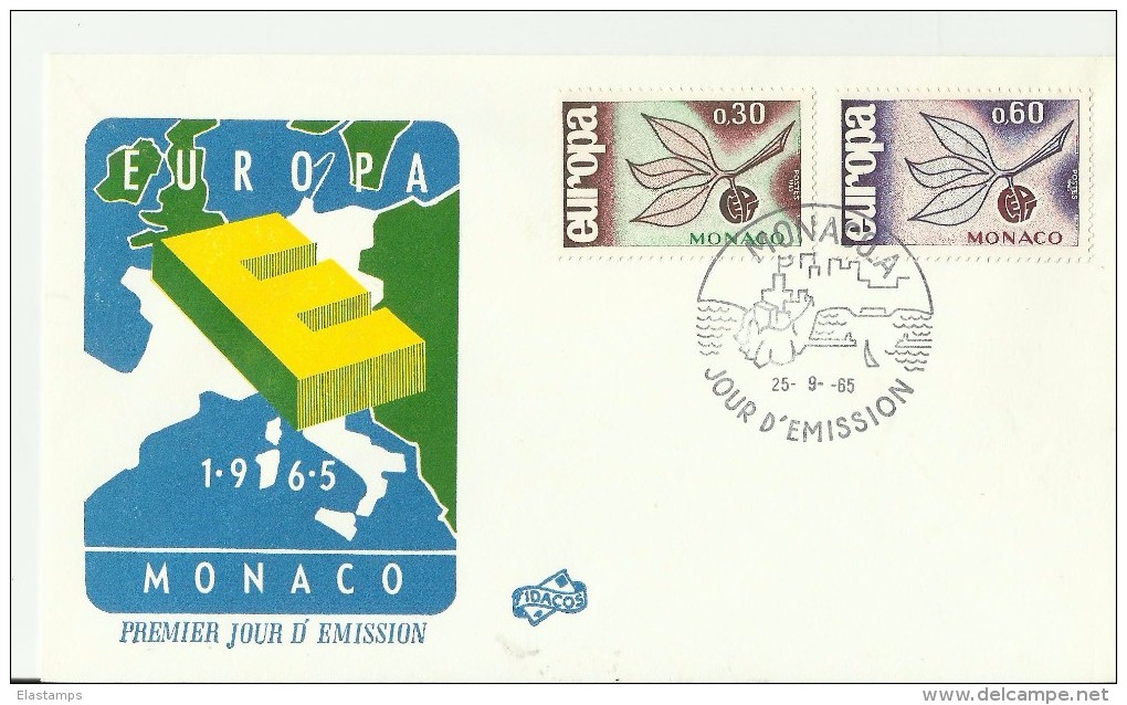 =MONACO 1965 Europa - Briefe U. Dokumente