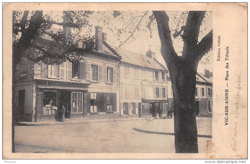 ¤¤  -   VIC-sur-AISNE  -  Place Des Tilleuls   -  ¤¤ - Vic Sur Aisne