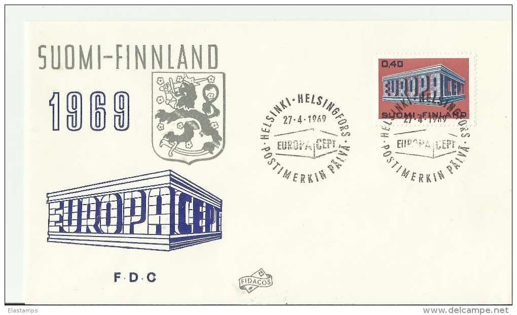 =FINLAND 1969  Europa - Cartas & Documentos