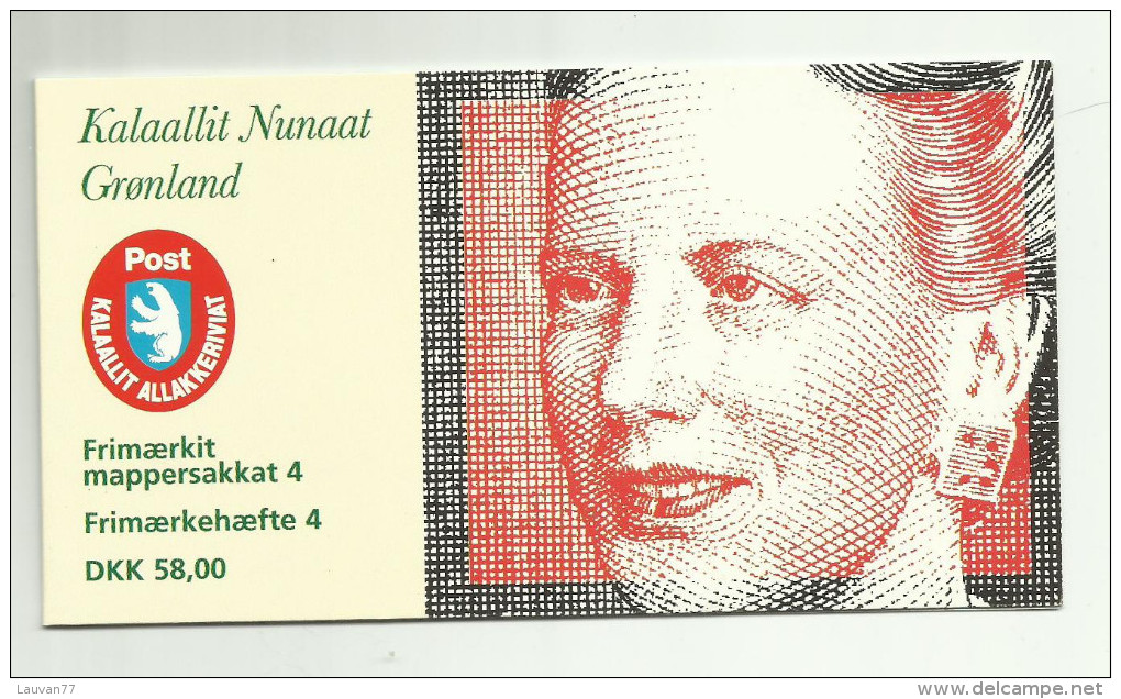 Groenland Carnet N°C262a Cote 40 Euros - Carnets