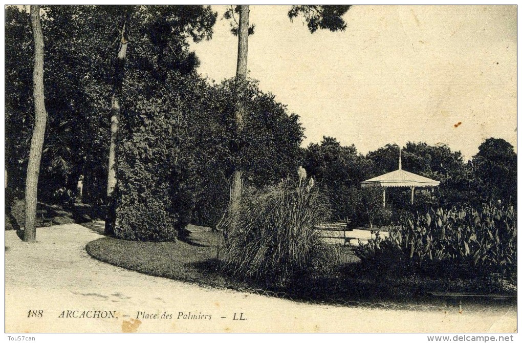 ARCACHON - GIRONDE - (33) - CPA 1924. - Arcachon