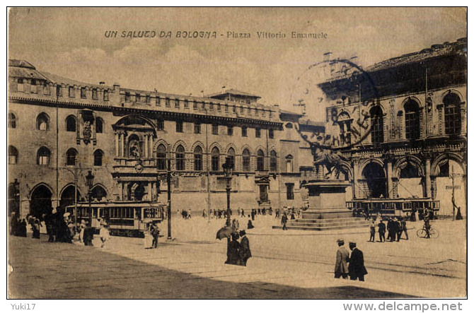 ITALIE BOLOGNA PIAZZA VITTORIO EMANUELE TRAMWAY 3153 - Bologna