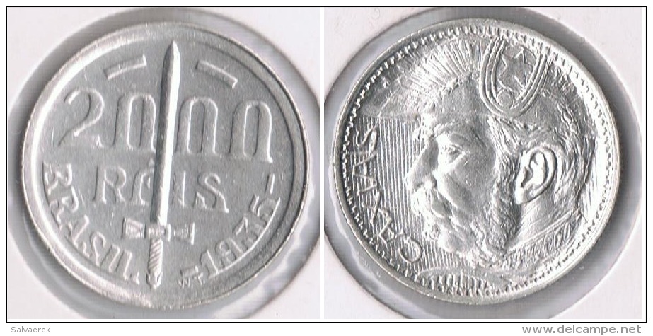 BRASIL 2000 REIS 1935 PLATA SILVER S - Brasil