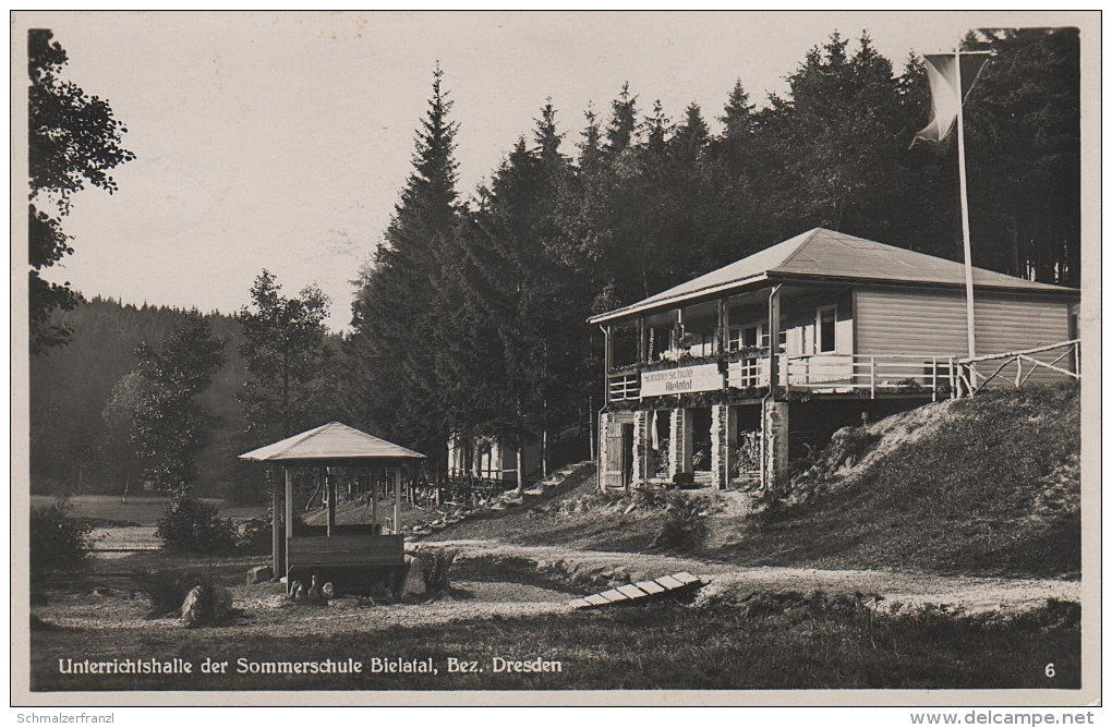 AK Sächsische Schweiz Rosenthal Bielatal Sommerschule Schule Privatinstitut Bei Reichstein Hermsdorf Raum Königstein - Rosenthal-Bielatal