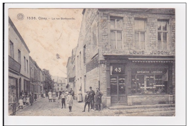 Ciney - La Rue Bonbonnier. - Ciney