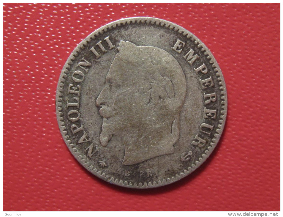 20 Centimes Napoléon III 1867 A Paris 1148 - 20 Centimes