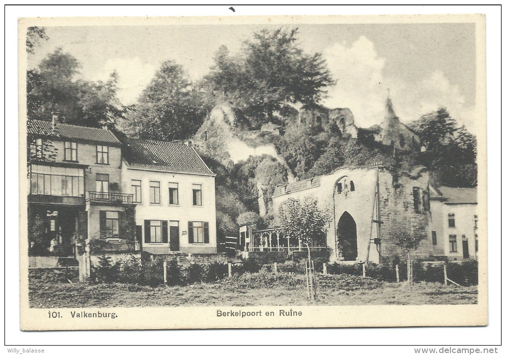 CPA - Pays Bas - VALKENBURG - Berkelpoort En Ruine   // - Valkenburg