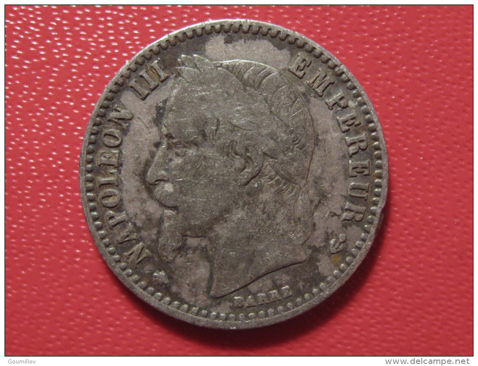 50 Centimes Napoléon III 1868 A Paris 1159 - 50 Centimes