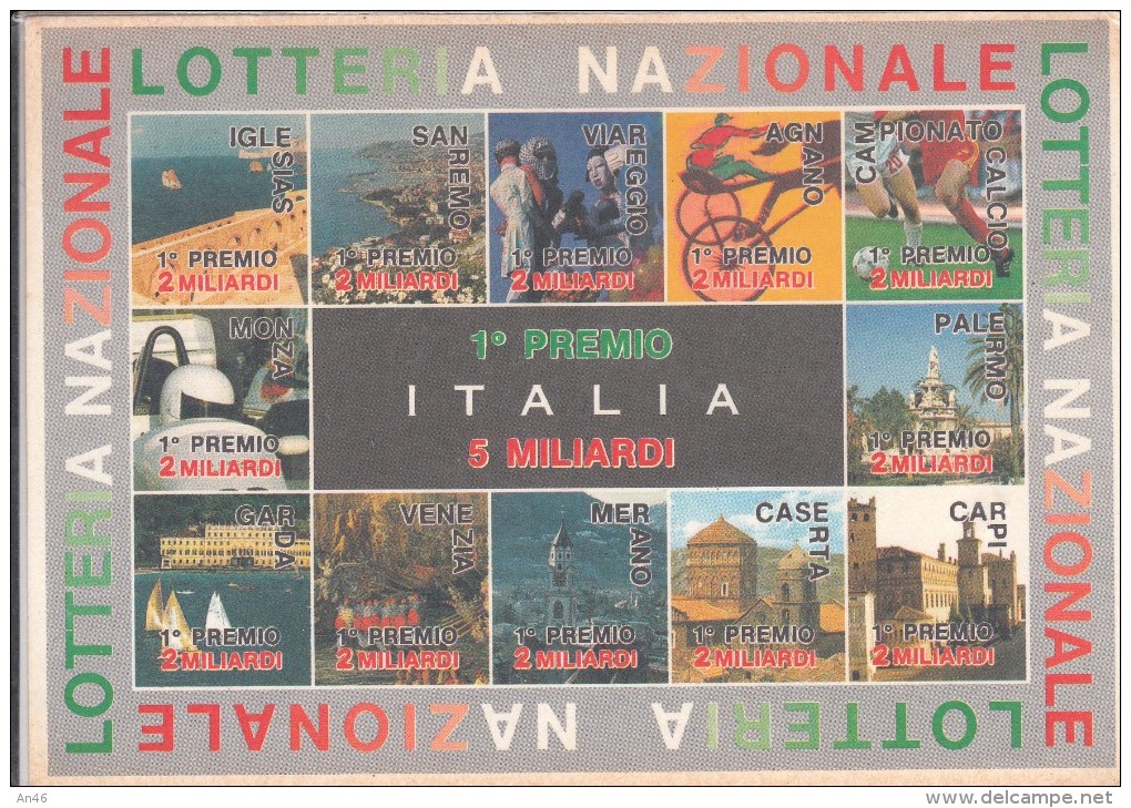 LOTTERIA NAZIONALE - Billets De Loterie