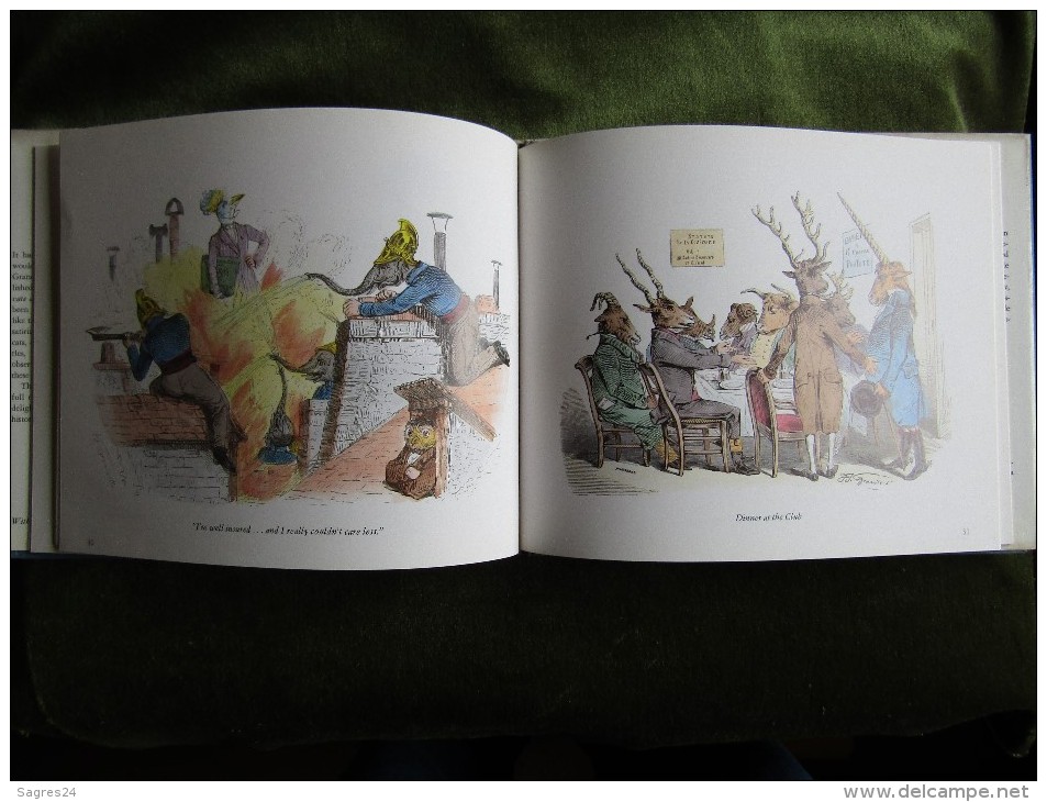 Grandville`s Animals The World`s Vaudeville By Bryan Holme - Andere & Zonder Classificatie