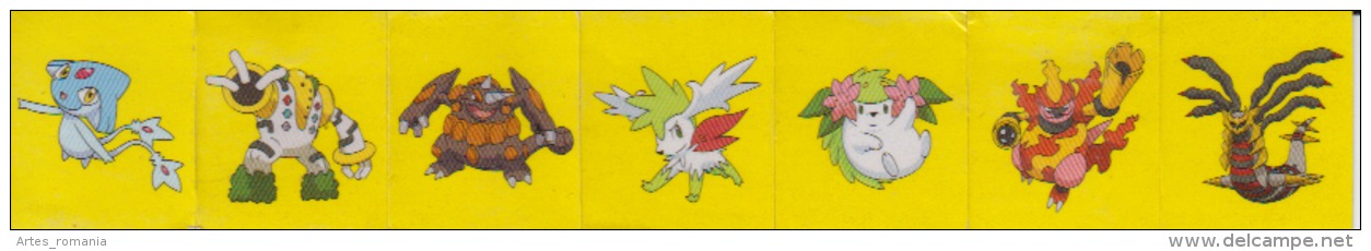 Stickers - Set Of Stickers - Pokemon - Nintedo Creatures Inc. - Trademark Of Nintedo - Autres & Non Classés