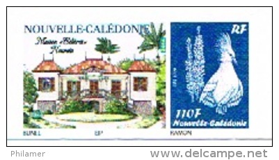 Nouvelle Caledonie Timbre Personnalise Timbre A Moi Prive BUNEL Maison Celieres Livre Neuf - Other & Unclassified