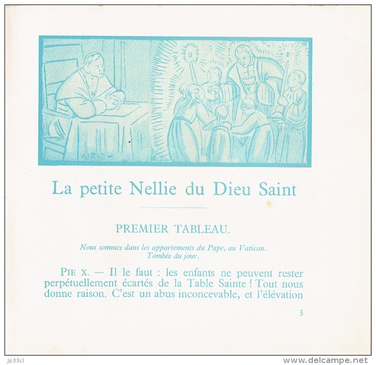 La Petite Nellie Du Dieu Saint, Miracle Enfantin De René Des Granges. Illustrations D'Annie Storez (1930, 38 Pages) - Autres & Non Classés