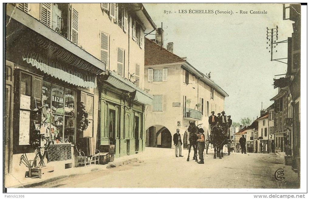 CPA  LES ECHELLES, Rue Centrale  3178 - Les Echelles