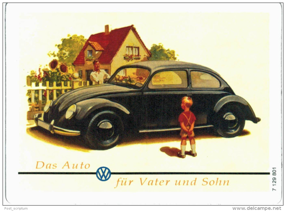 Autres Collections - Magnet - Voiture Volkswagen - Das Auto Für Vater Und Sohn - Coccinelle - Cox - Trasporti