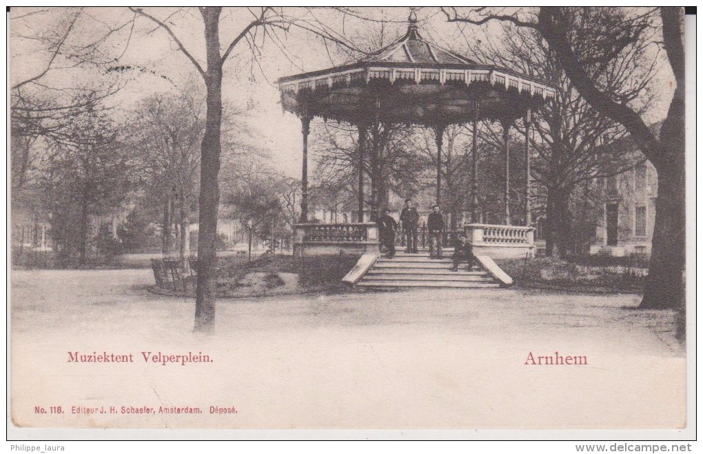 1903 Arnhem - Muziektent Velperplein - Arnhem