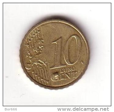 BELGIUM 10 Cent 2010 - ERROR - Variëteiten En Curiosa