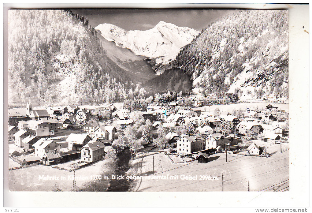 A 9822 MALLNITZ, Panorama, 1961 - Mallnitz